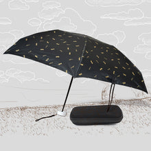 3-Fold Umbrella Summer Sun and Rain Protection Foldable Cute Umbrella || UV Protection Rain Sun Umbrella || Travel Accessories || Umbrella for Children, Girls, and Boys (1 Pc / With Zip Case)