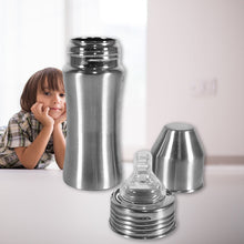 Stainless Steel Baby Feeding Bottle, Milk Bottle for New Born / Infants / Toddler Up to 3 Years, BFA Free (250 ML Approx)