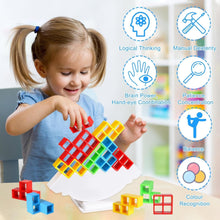 Tower Balance Game, Tower Stacking Game for Adults & Kids, Balance the Blocks, Building games