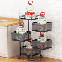 High Quality Kitchen Trolley Kitchen Organizer Items and Kitchen Accessories item Designed for Fruits & Vegetable Onion Storage Kitchen Trolley with Wheels (4 Layer)