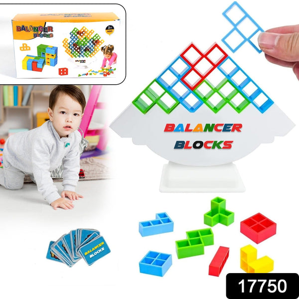 Tower Balance Game, Tower Stacking Game for Adults & Kids, Balance the Blocks, Building games