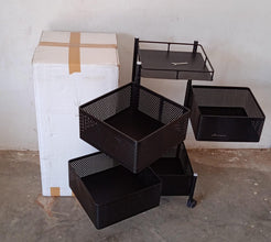 High Quality Kitchen Trolley Kitchen Organizer Items and Kitchen Accessories item Designed for Fruits & Vegetable Onion Storage Kitchen Trolley with Wheels (4 Layer)