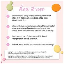 Plum Color Affair Nail Polish Summer Sorbet Collection