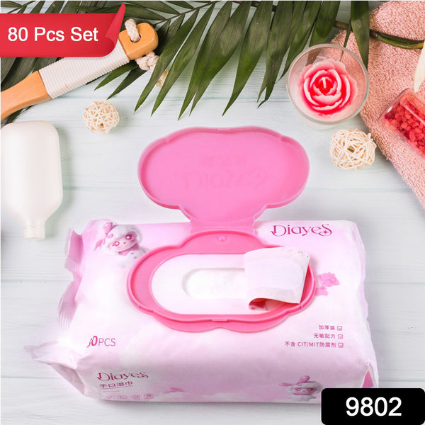 Wipes For Face, Facial Cleansing (80 Pcs Set)