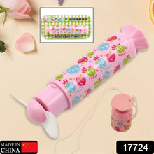 Battery Operated Handheld Candy Mini Fan, Small Portable Fans