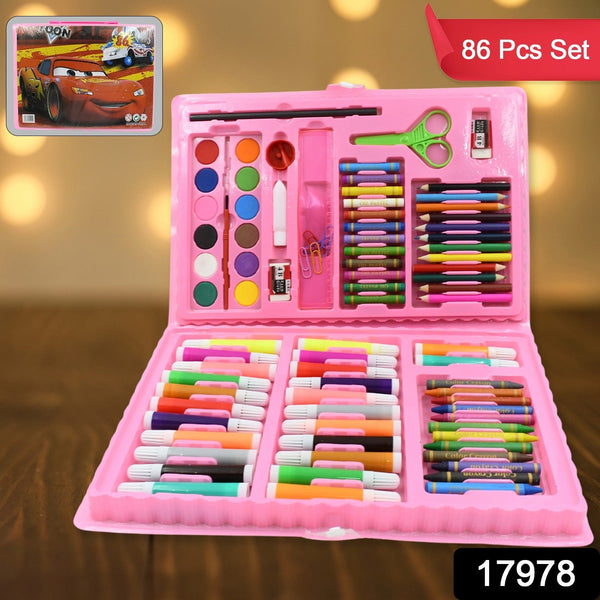 Art Set Kids Art Supplies Coloring Case Kit Painting & Drawing Sets for Kids Boys Girls Gifts Toys Age 4 & Above (86 Pcs Set)