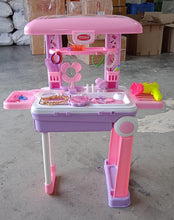 The Ultimate Beauty Set On Wheels for Girls, Makeup Kit is Easy to Clean & Use, Portable Beauty Set with 25 Pieces