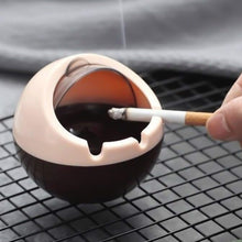 Ball Ashtray Plastic Windproof With Lid Indoor Outdoor Patio Car Portable Ashtray