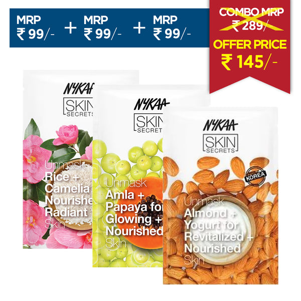 Nykaa Skin Secrets Trio (Combo of 3)