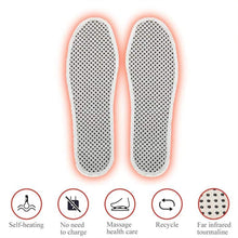 Massage Magnetic Self Heating Shoe Insole, Heating Insole for Women Men - Unisex Warm Insole - Thermal Insoles - Tourmaline Self Heating Shoe Inserts - Warm Shoe Pad (1 Pair)