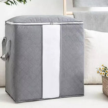 Storage bag with clear window