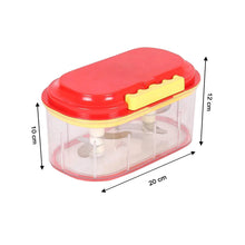 1000ml plastic chopper for efficient chopping.