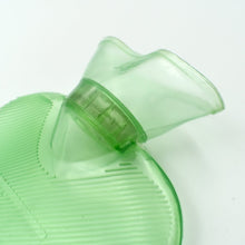 Small transparent hot water bag.