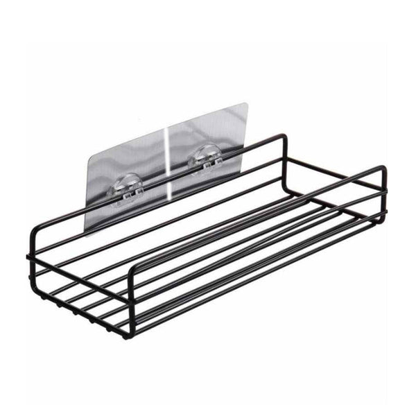 Metal wall mount shelf for bathroom and kitchen