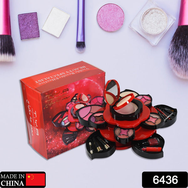 Colorful makeup kit with flower design for girls