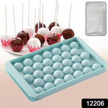 Plastic Round Reusable Ice Cube Ice Ball Mold  Lollipop Candy Maker 33 Moulds (16.510 Cm  1 Pc)