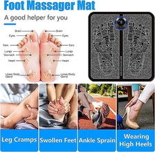 EMS foot massager with electric kneading for feet and legs