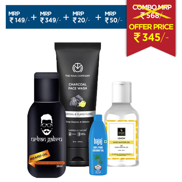 Men’s Everyday Care Pack (Combo of 4)