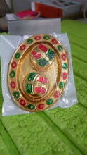 Oval Shape Special Puja Thali (1 Pc / Mix Design)