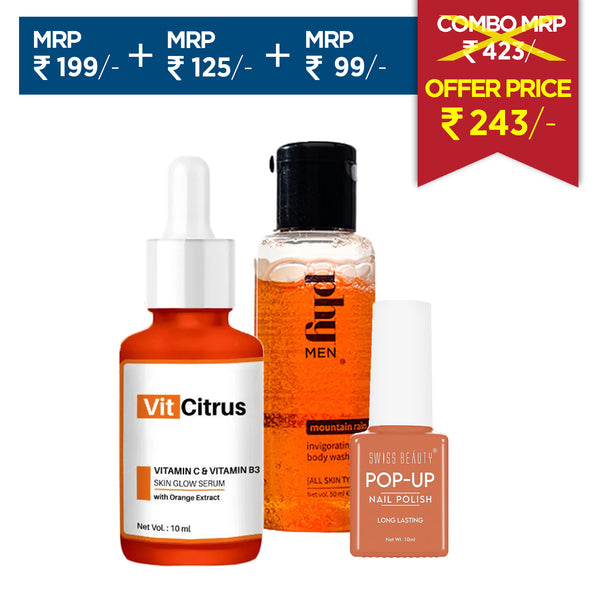 Glow & Vitality Essentials Trio (Combo of 3)